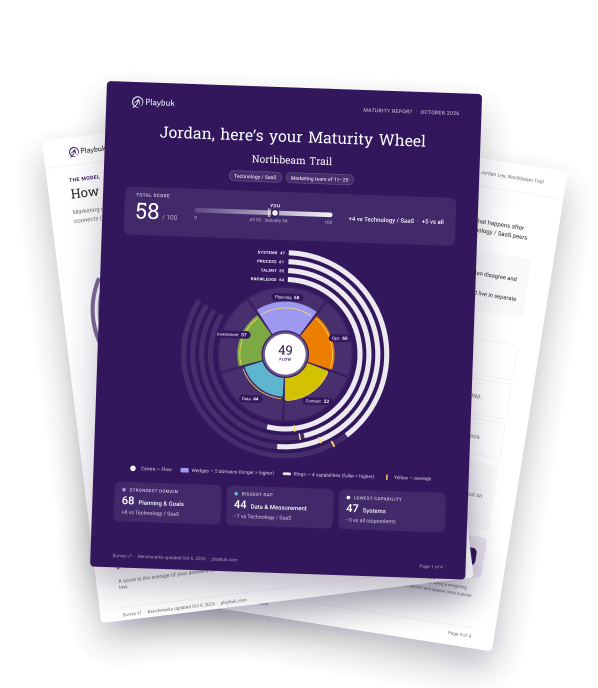 Marketing Ops Maturity report